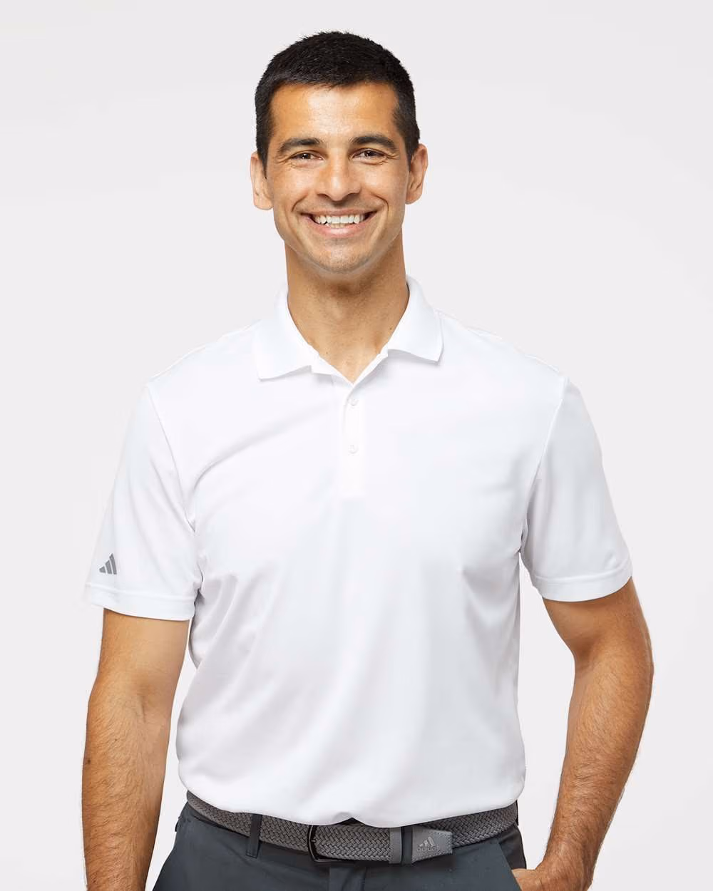 Custom Adidas Men's Performance Piqué Polo