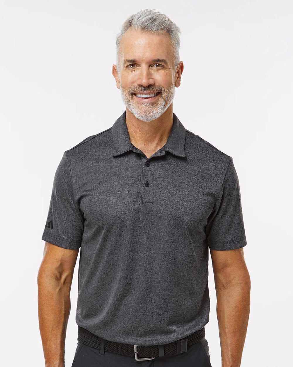 Custom Adidas Men's Space Dyed Polo