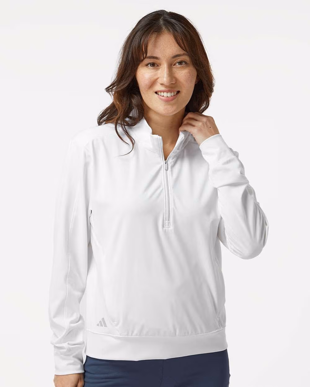 Custom Adidas Women's Ultimate365 Quarter-Zip Pullover