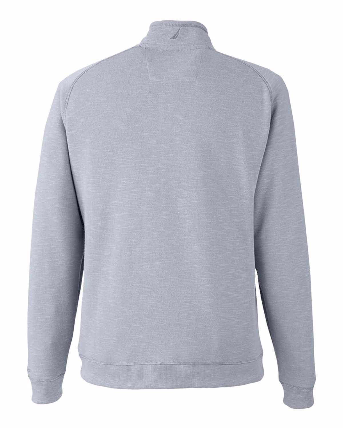 Custom Nautica Unisex Sun Surfer Supreme Quarter-Zip Sweatshirt - Vintage Pebble - back