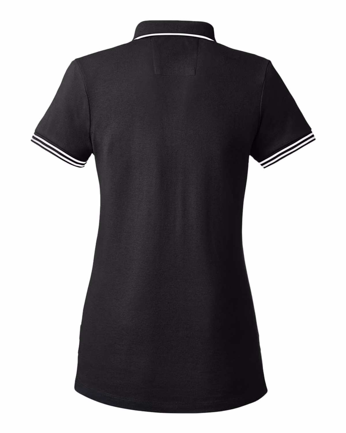 Custom Nautica Women's Deck Polo - Black - back