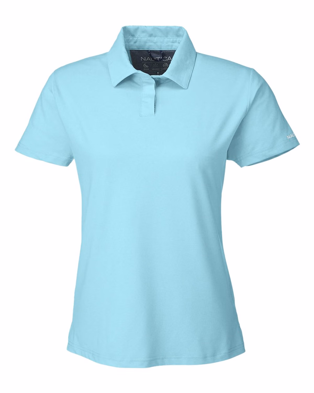 Custom Nautica Women's Saltwater Polo - Sea Mist - front