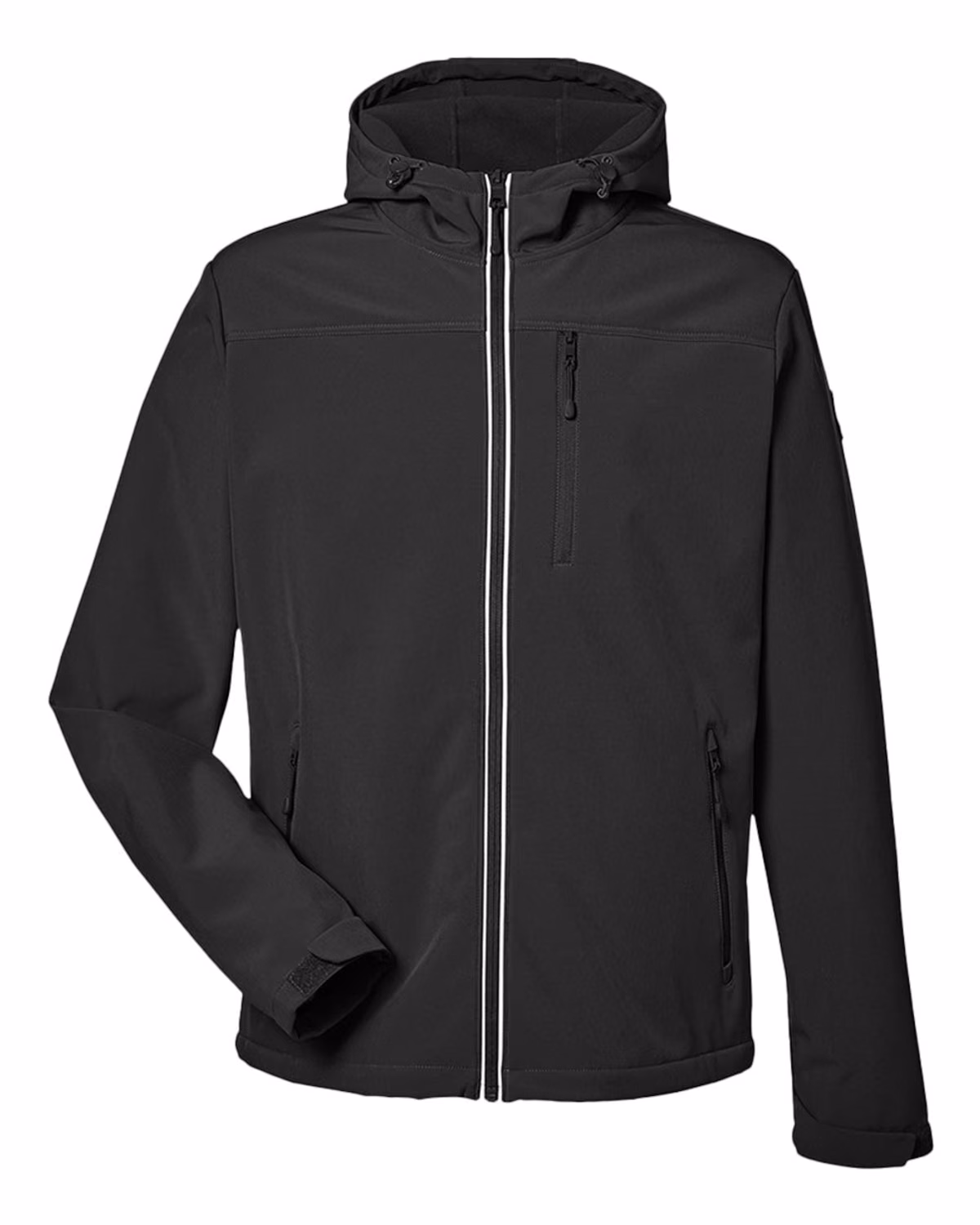 Custom Nautica Men's Wavestorm Hooded Soft Shell Jacket