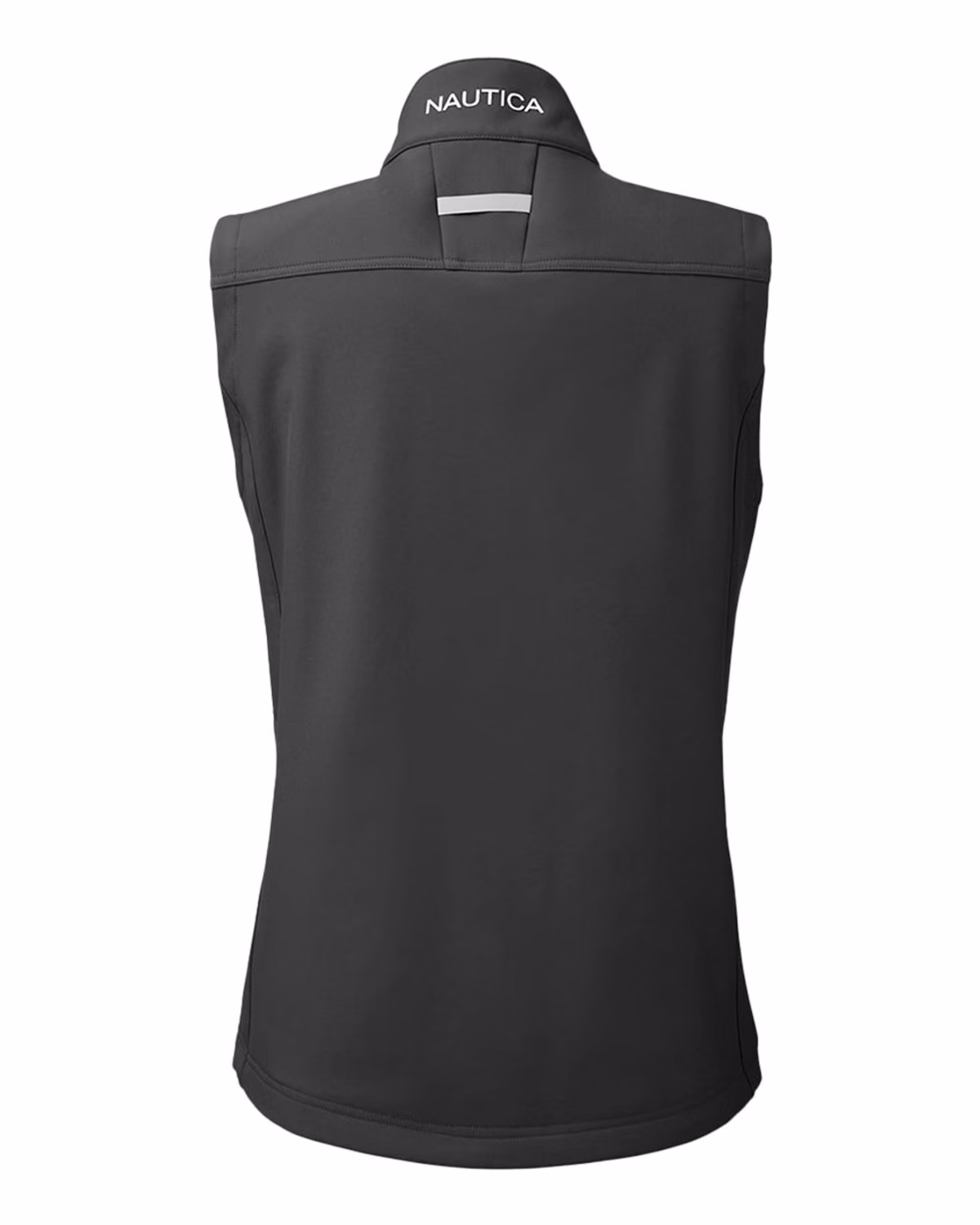 Custom Nautica Women's Wavestorm Soft Shell Vest - Black - back