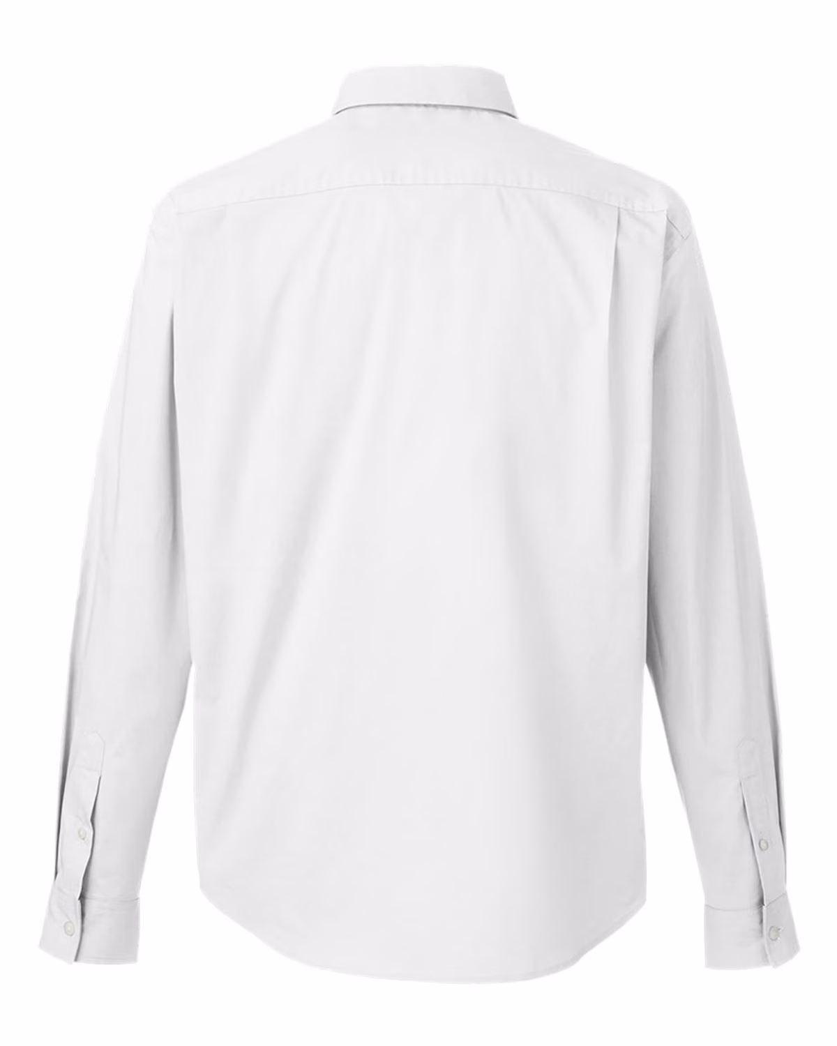 Custom Nautica Men's Staysail Shirt - White - back