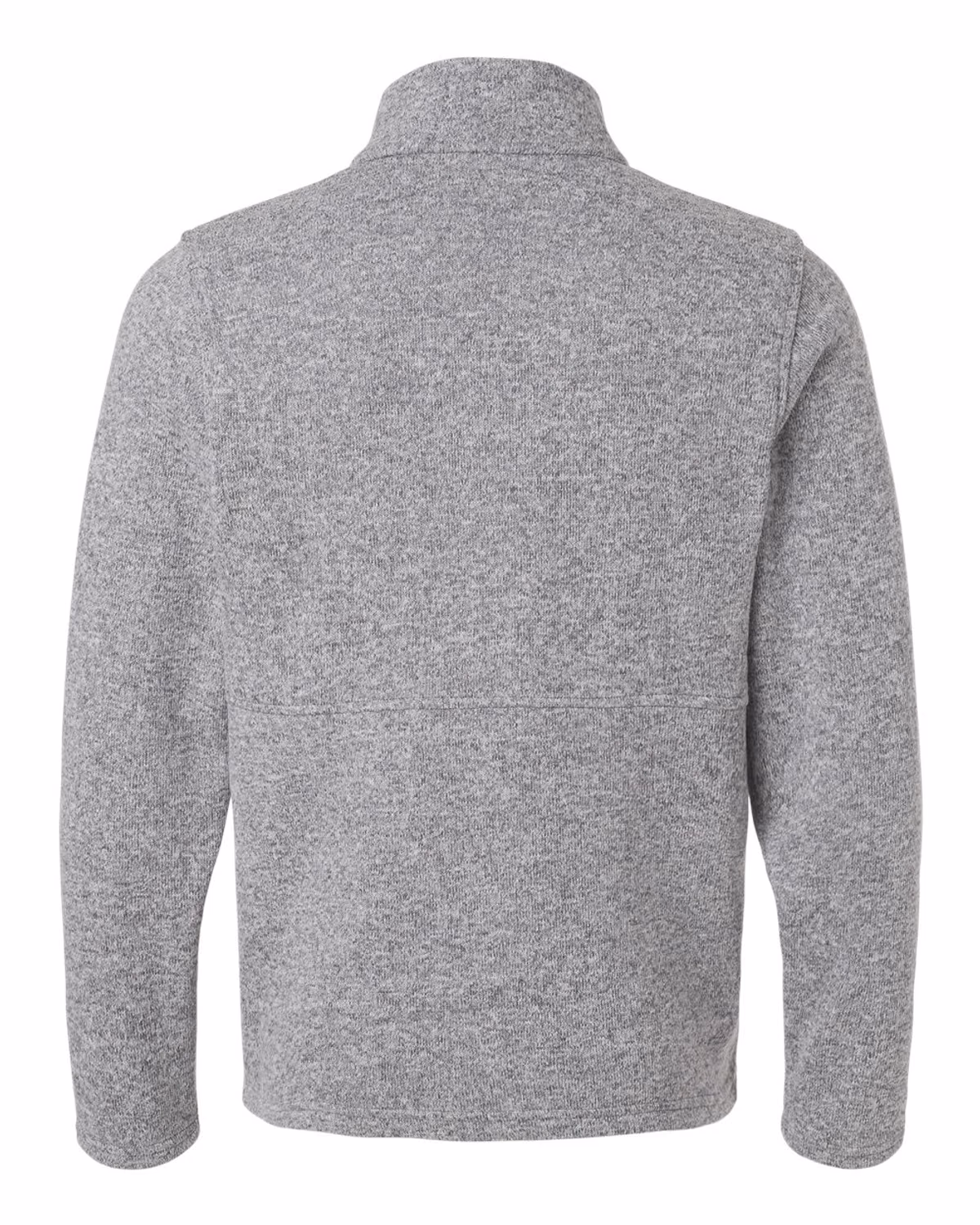 Custom Columbia Men's Alto Pass™ Fleece Full-Zip Jacket - City Grey Heather - back