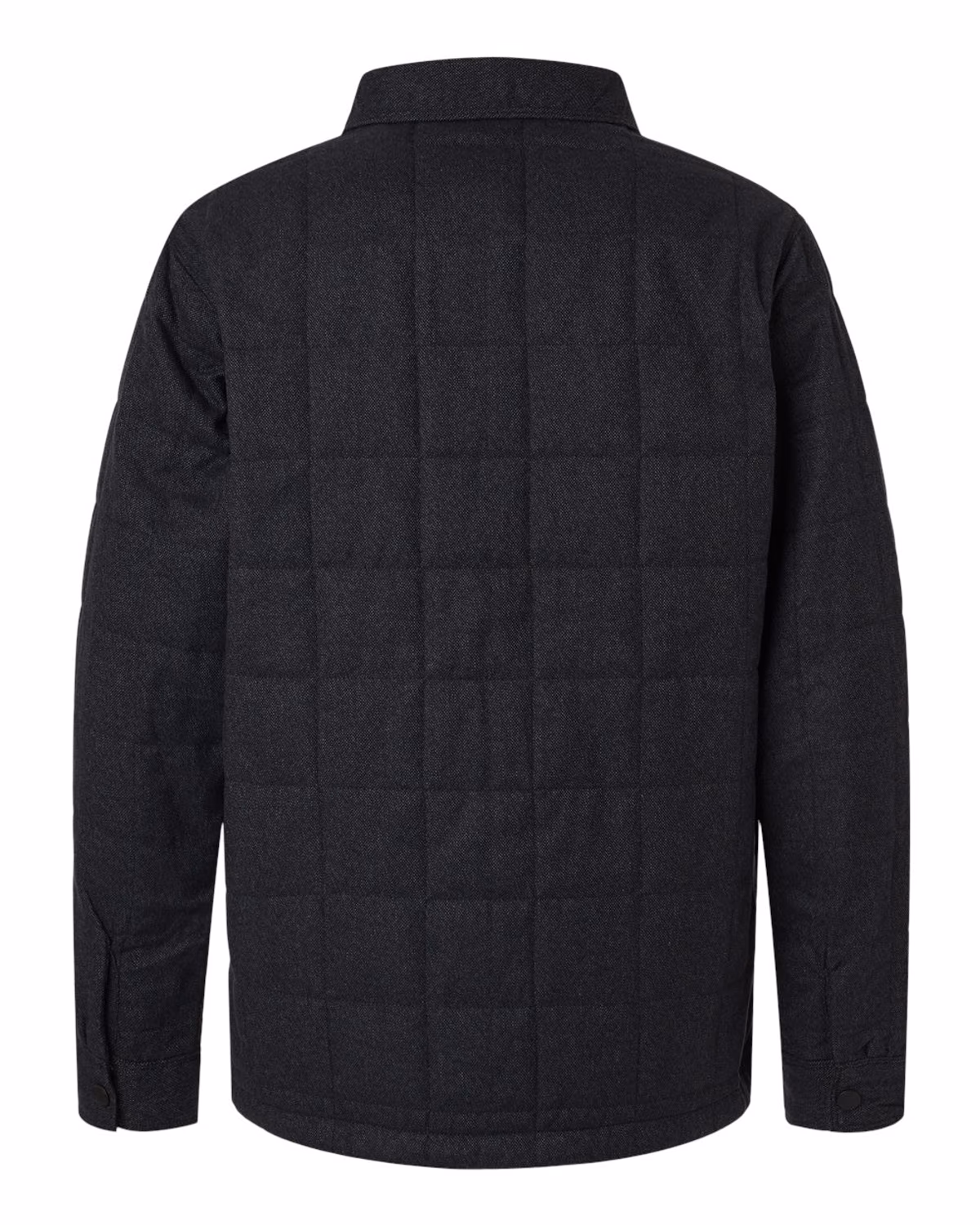 Custom Columbia Men's Landroamer™ Quilted Shirt Jacket - Black - back