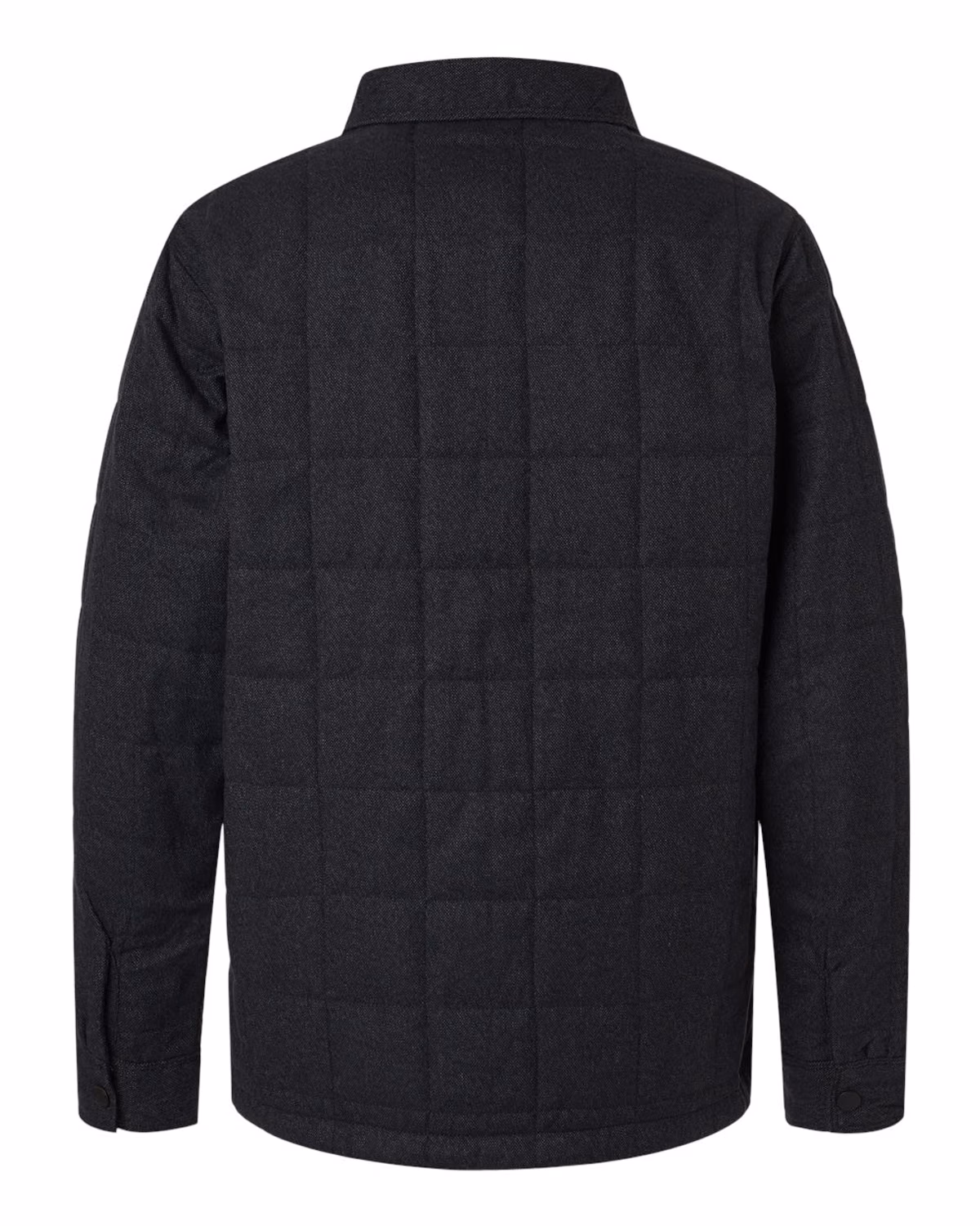 Custom Columbia Men's Landroamer™ Quilted Shirt Jacket - Black - back