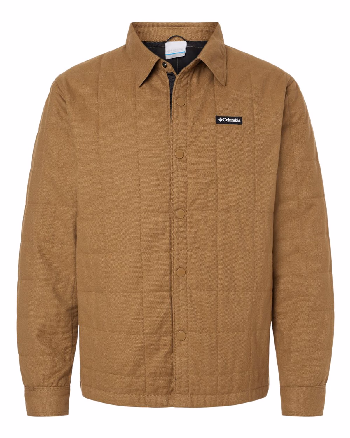 Custom Columbia Men's Landroamer™ Quilted Shirt Jacket - Delta - front