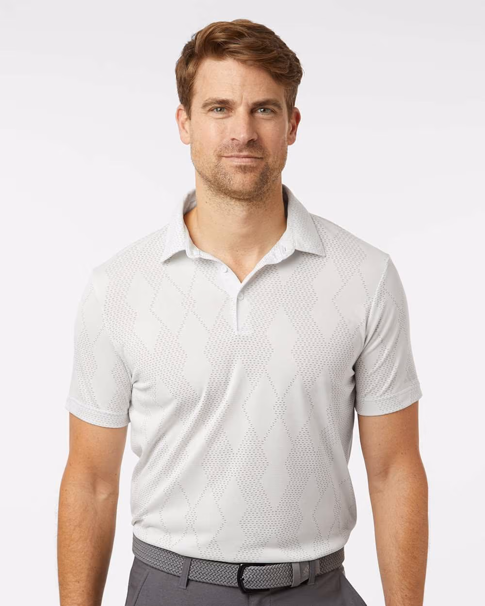 Custom Adidas Men's Ultimate365 Textured Polo