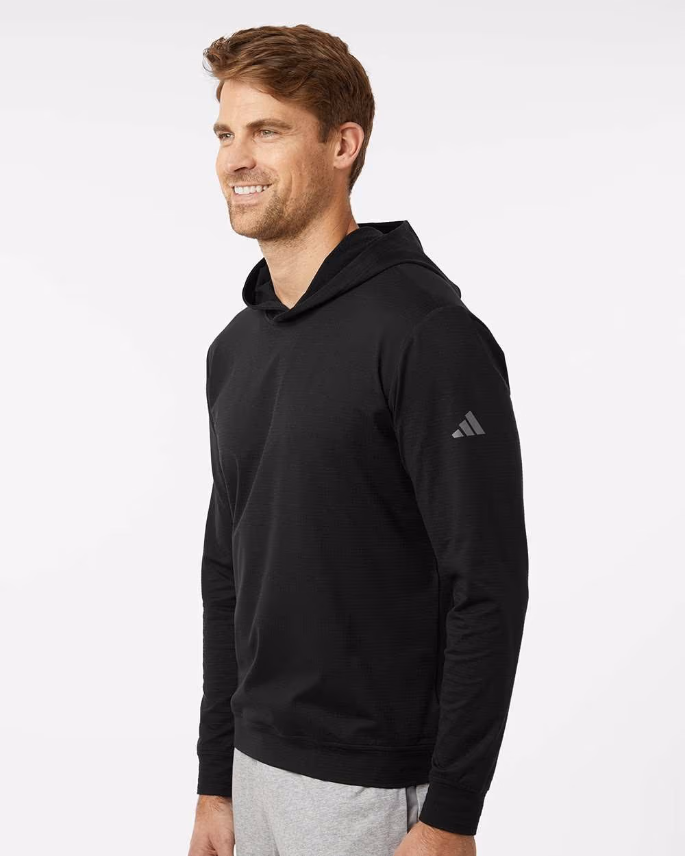 Custom Adidas Men's Ultimate365 Elevated Hoodie - Black side