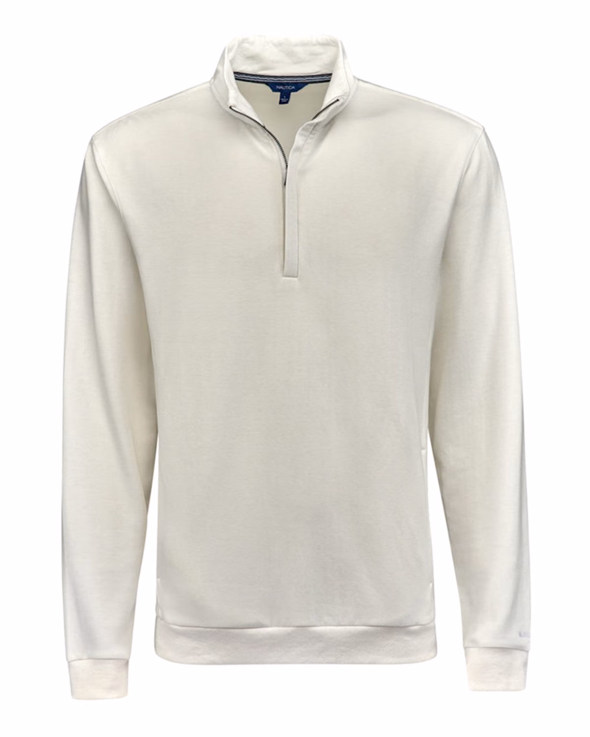 Custom Nautica Unisex Explorer Fleece Quarter-Zip Pullover - Opal - front