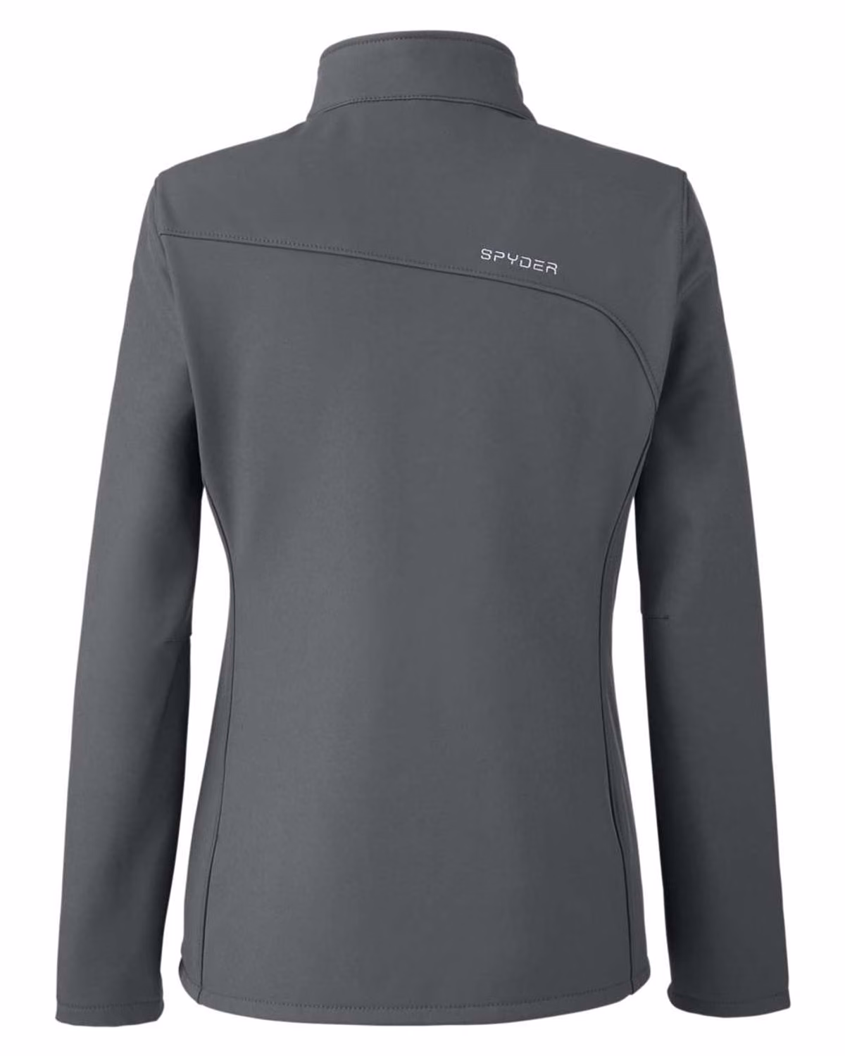 Custom Spyder Women's Transport Soft Shell Jacket - Polar/ White - back