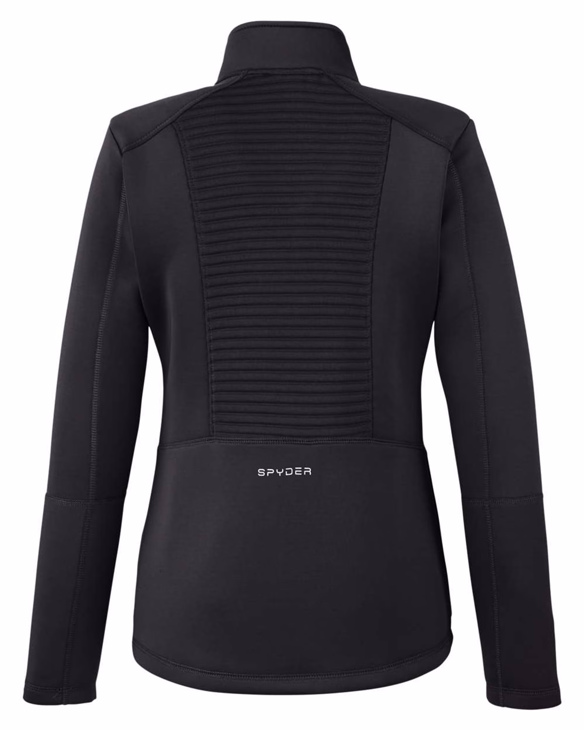 Custom Spyder Women's Venom Full-Zip Jacket - Black - back