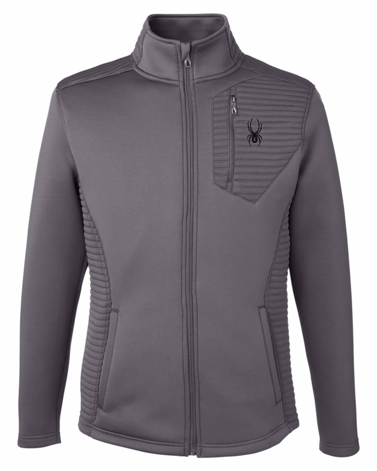 Custom Spyder Men's Venom Full-Zip Jacket - Polar - front