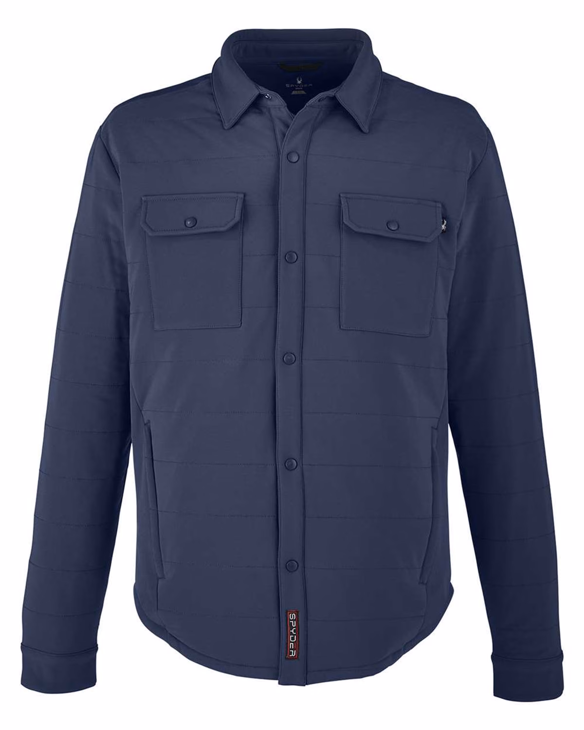 Custom Spyder Men's Axis Insulated Shirt Jacket - Frontier - front