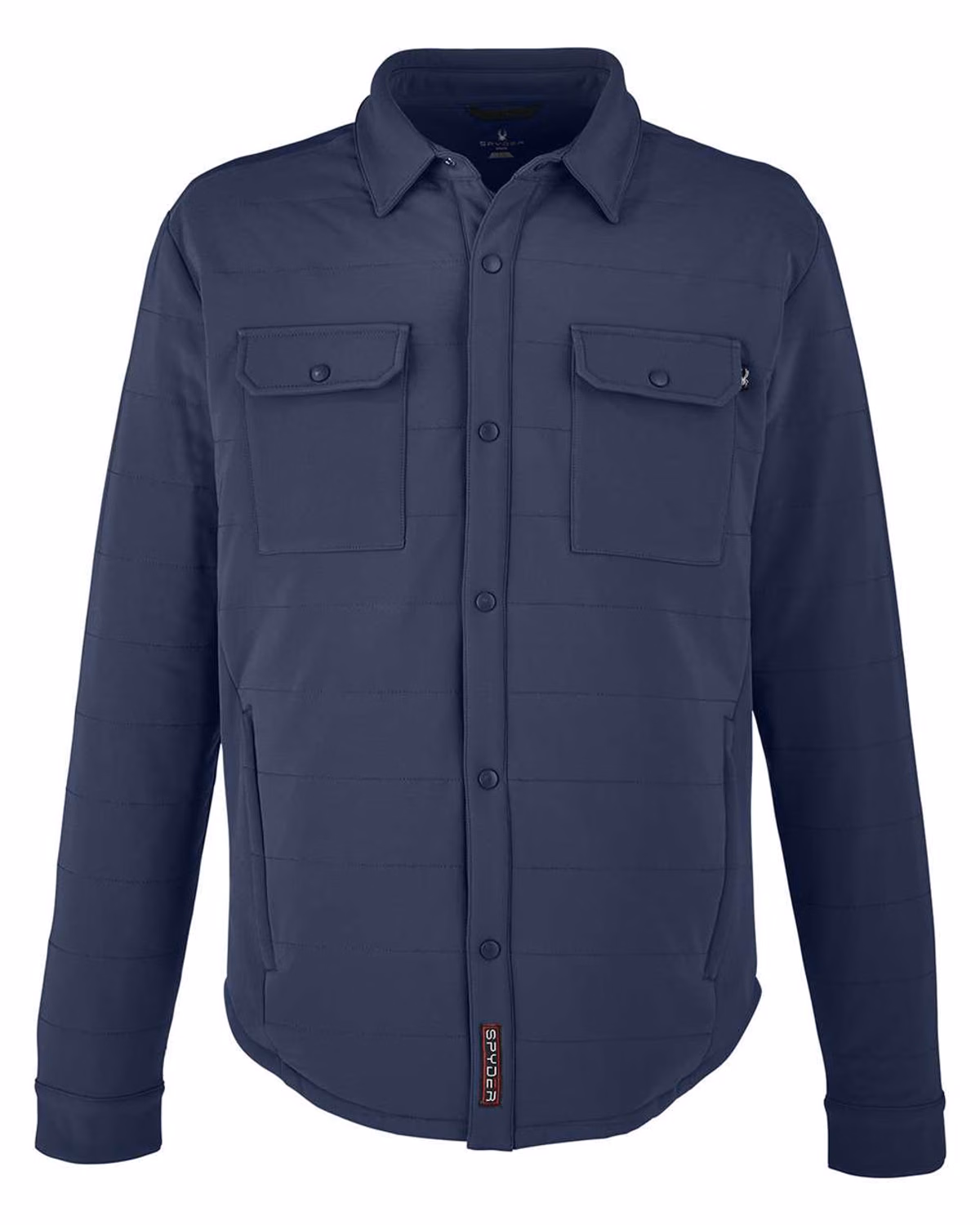 Custom Spyder Men's Axis Insulated Shirt Jacket - Frontier - front