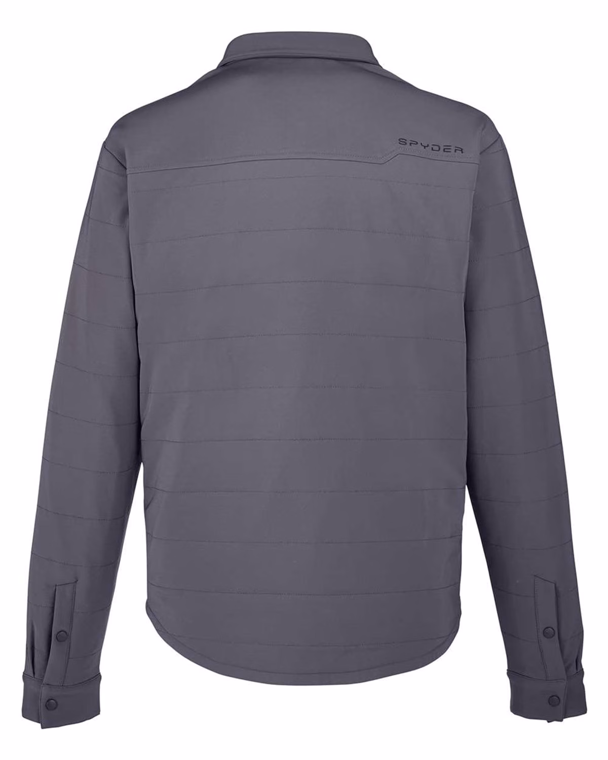 Custom Spyder Men's Axis Insulated Shirt Jacket - Polar - back