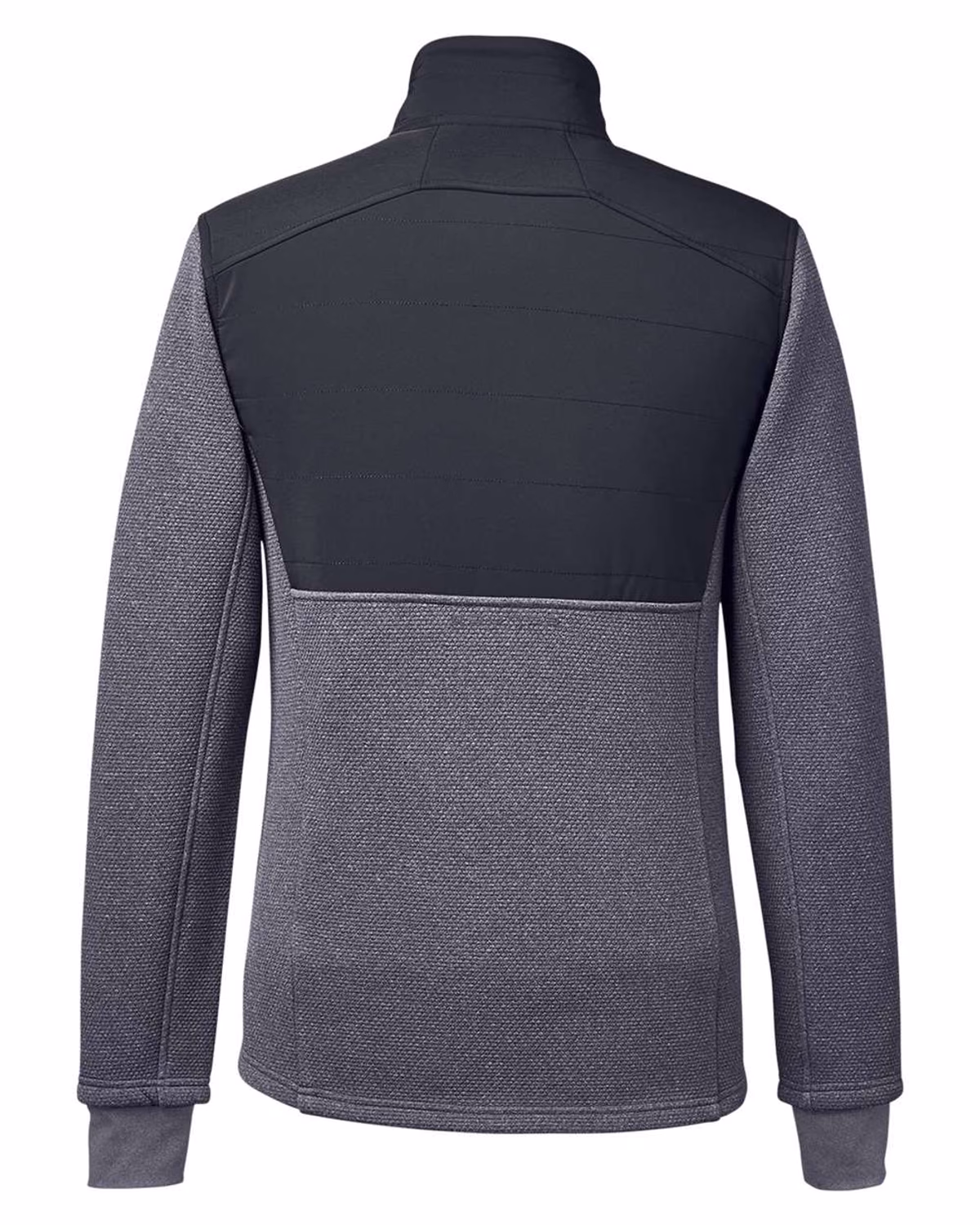 Custom Spyder Men's Pursuit Jacket - Frontier Heather/ Black - back