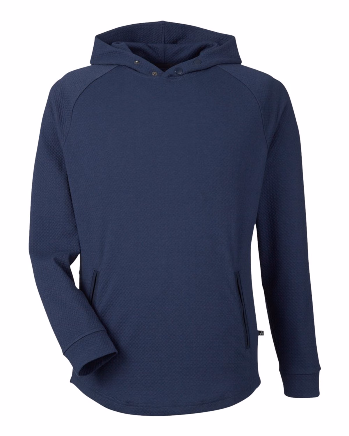 Custom Swannies Camden Hooded Pullover - Navy - front