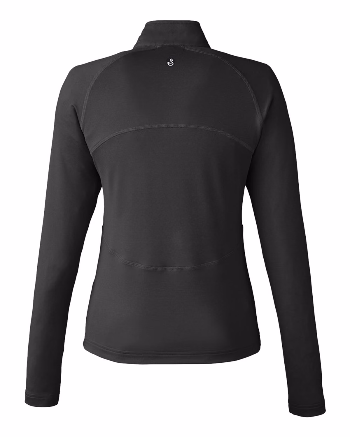 Custom Swannies Women's Cora Full-Zip Jacket - Black - back