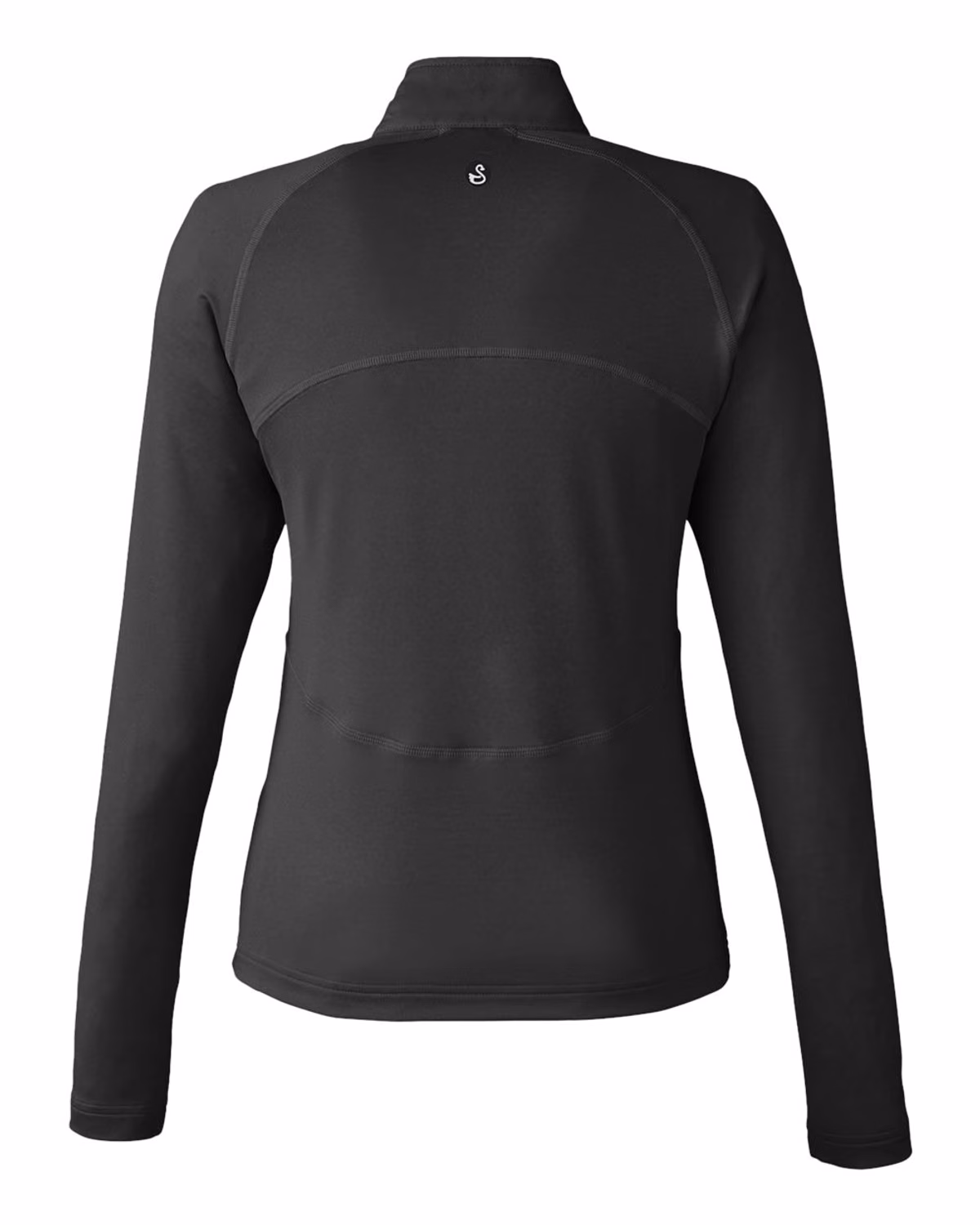 Custom Swannies Women's Cora Full-Zip Jacket - Black - back
