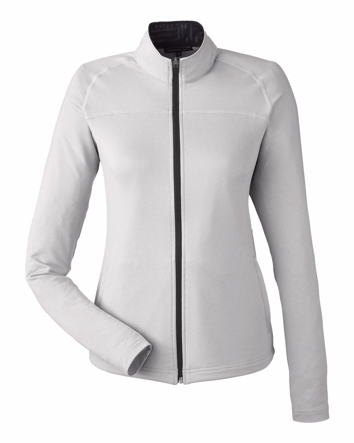 Custom Swannies Women's Cora Full-Zip Jacket - Glacier - front
