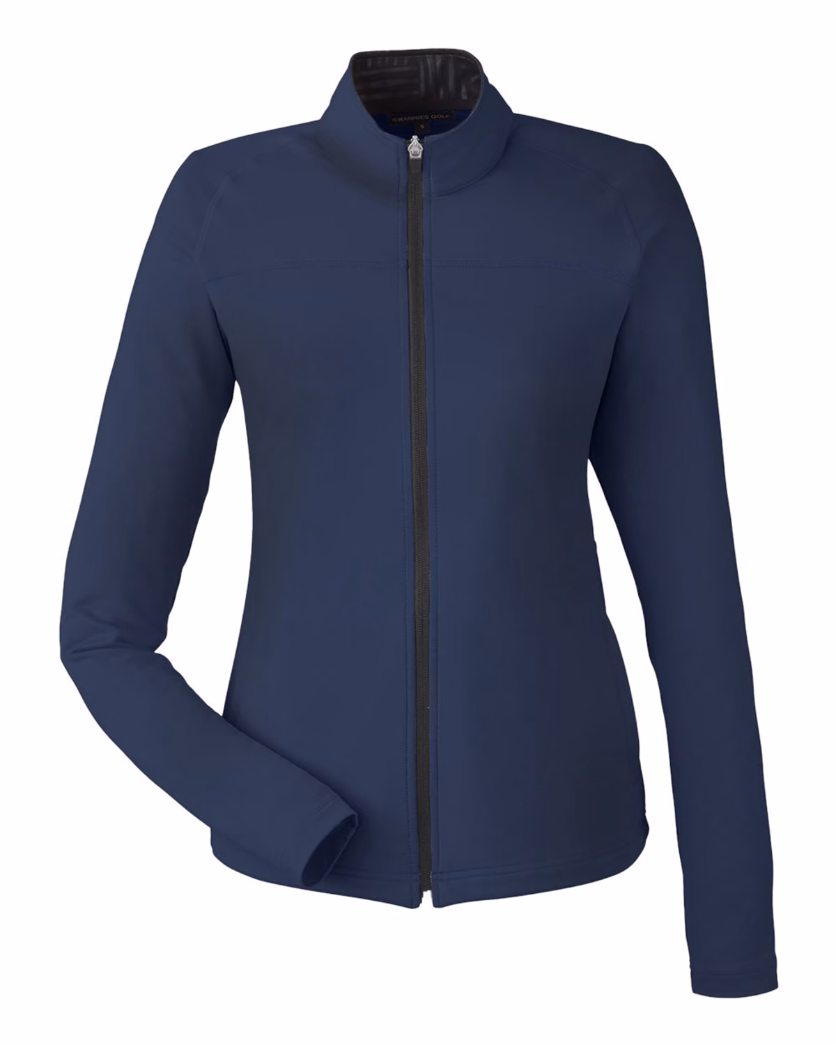Custom Swannies Women's Cora Full-Zip Jacket - Navy - front