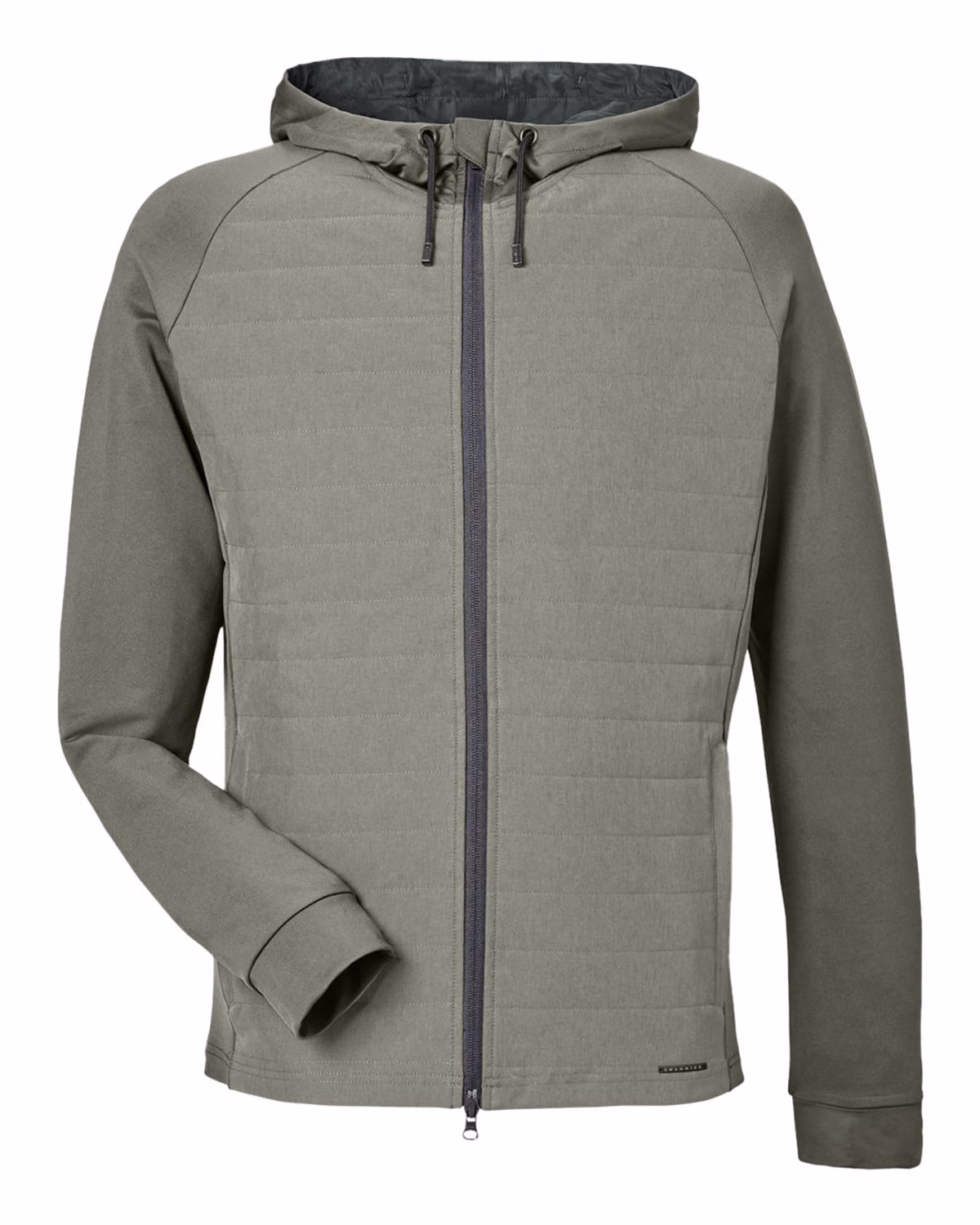 Custom Swannies Men's Coleman Jacket - Olive Grey - front