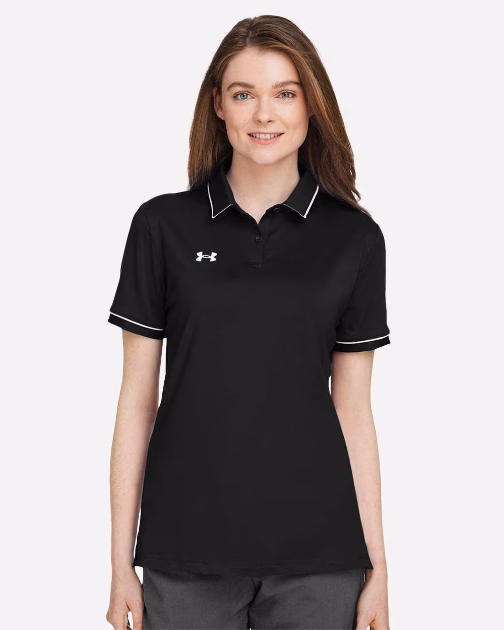 Custom Under Armour Women's Tipped Teams Performance Polo