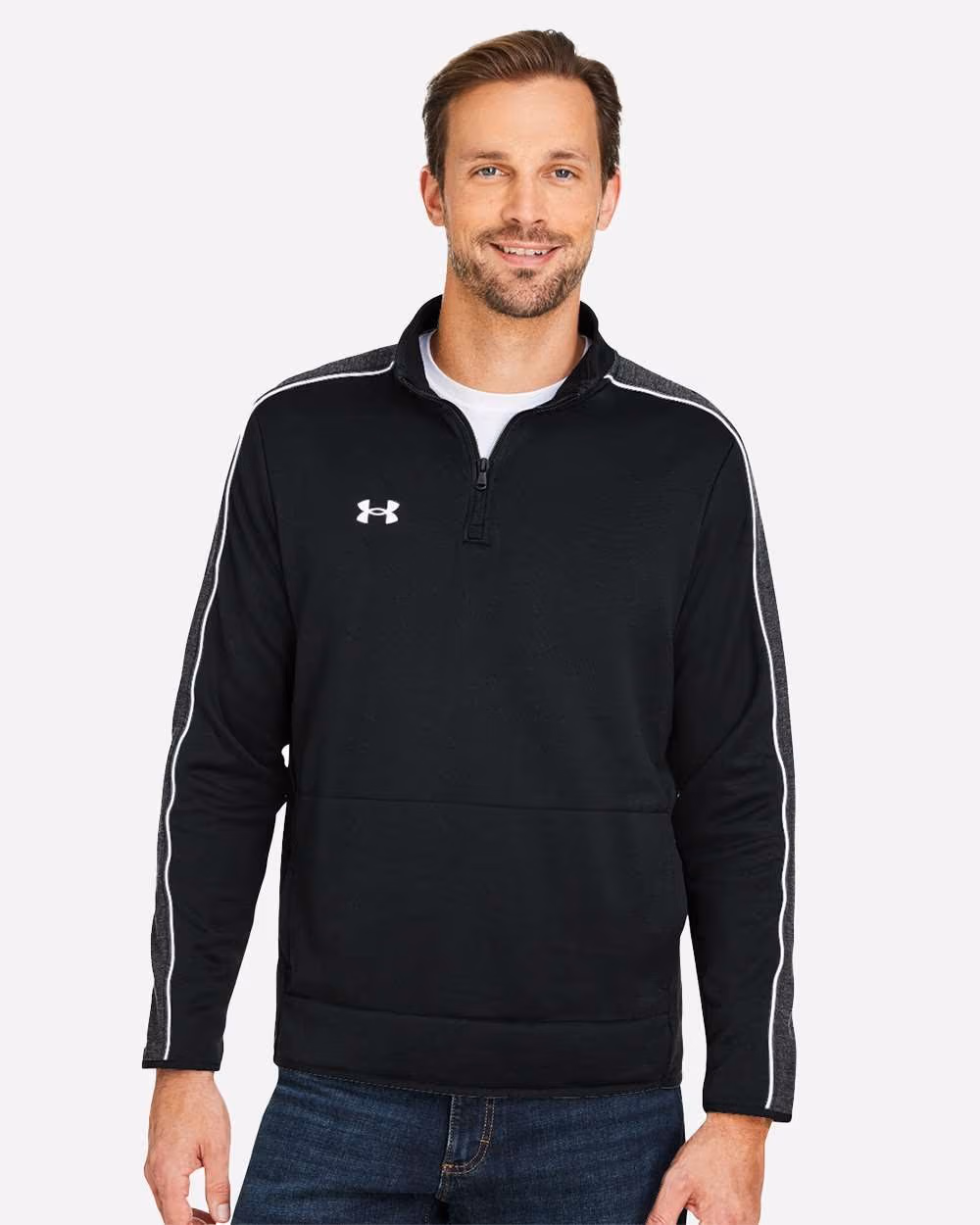 Custom Under Armour Men's Command 2.0 Quarter-Zip Pullover