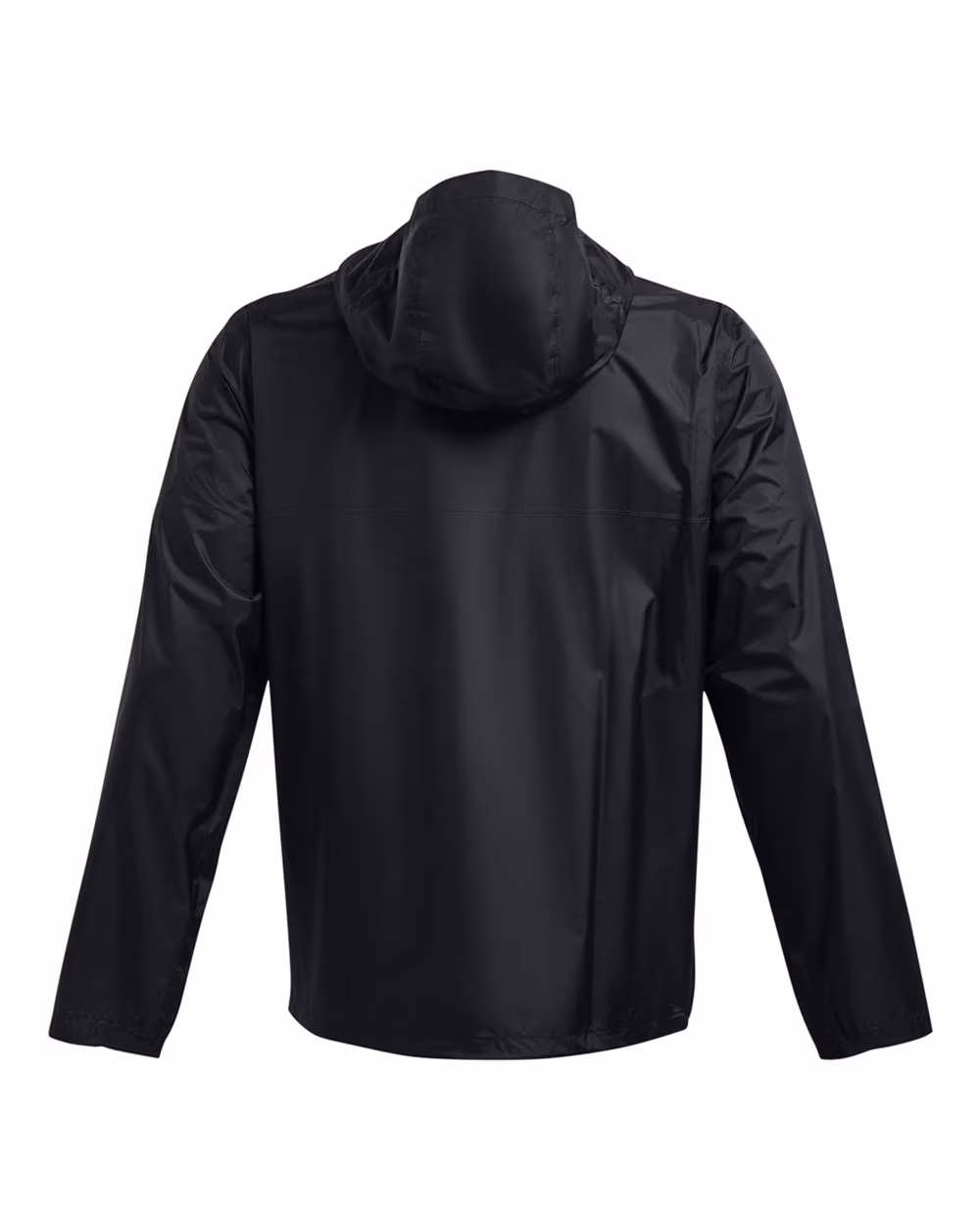 Custom Under Armour Men's Stormproof Cloudstrike 2.0 Jacket - Black/ White flat back