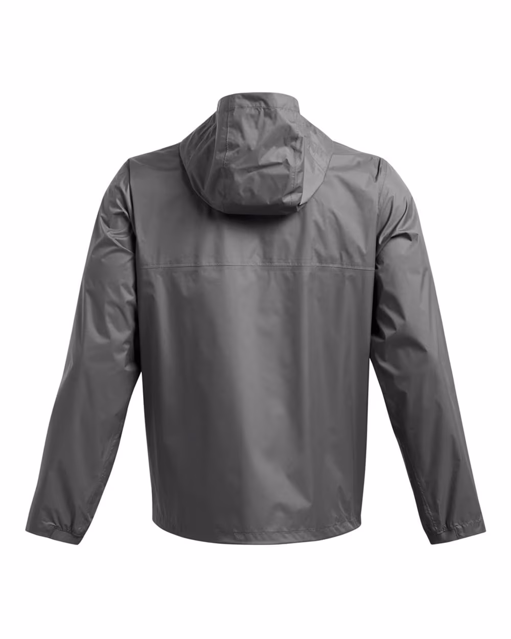 Custom Under Armour Men's Stormproof Cloudstrike 2.0 Jacket - Castlerock/ Black flat back
