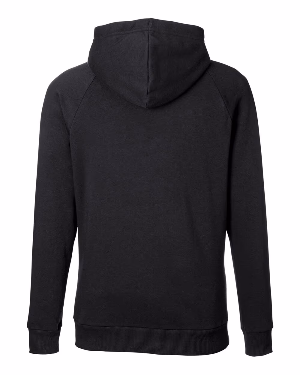 Custom Under Armour Men's Rival Fleece Full-Zip - Black/ White flat back