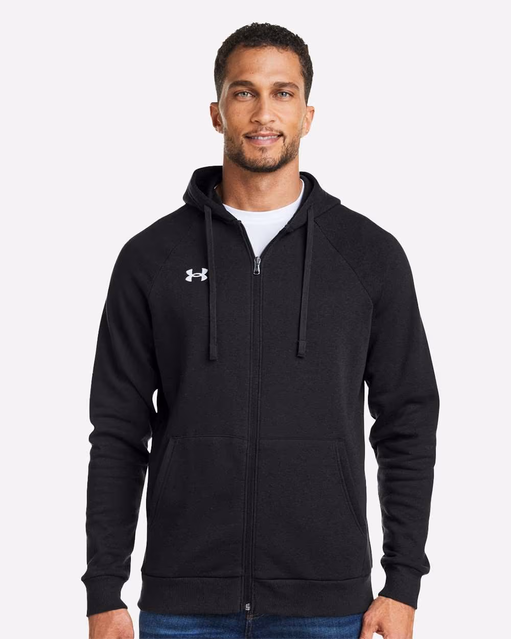 Custom Under Armour Men's Rival Fleece Full-Zip