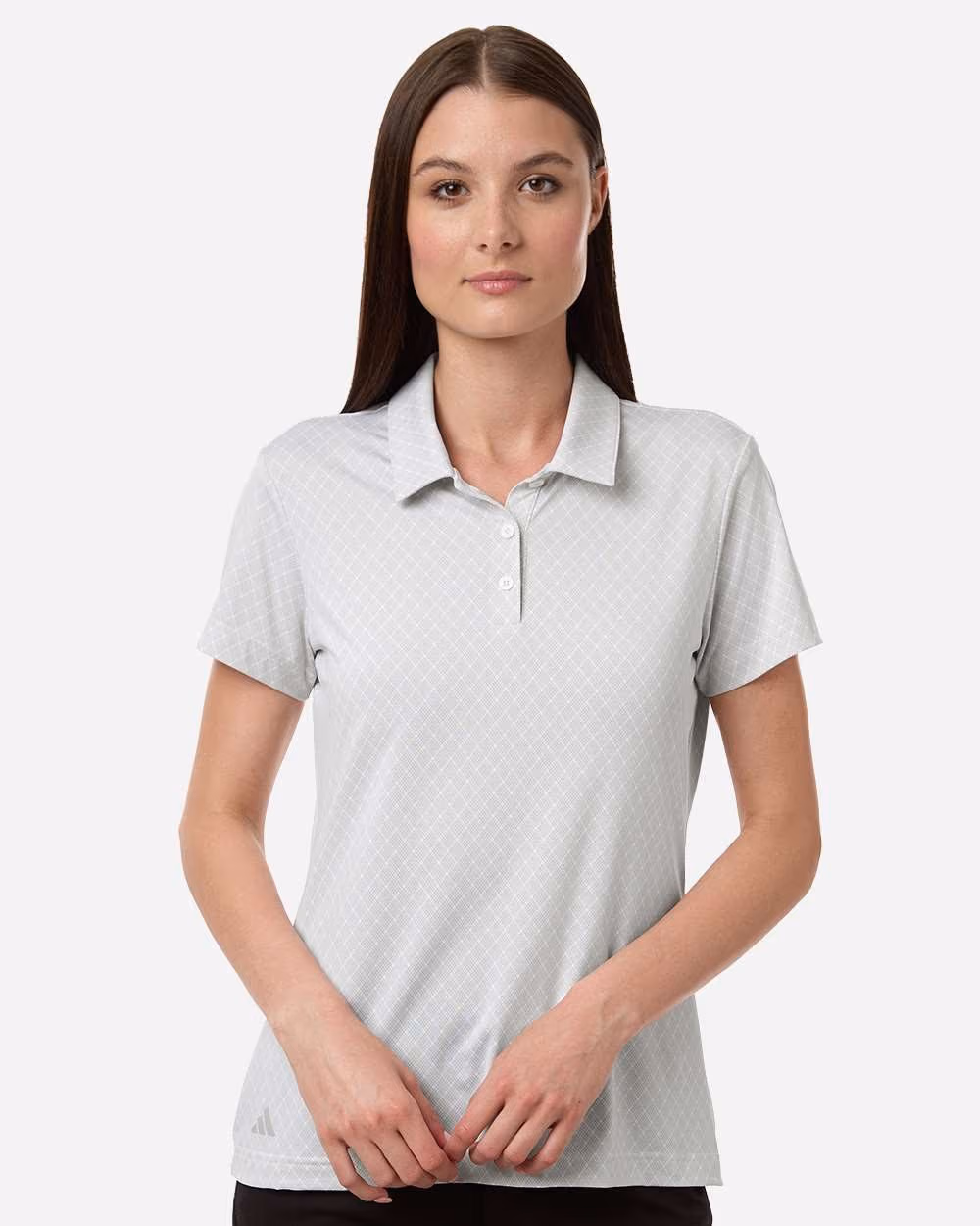 Custom Adidas Women's 4-Way Stretch Printed Polo