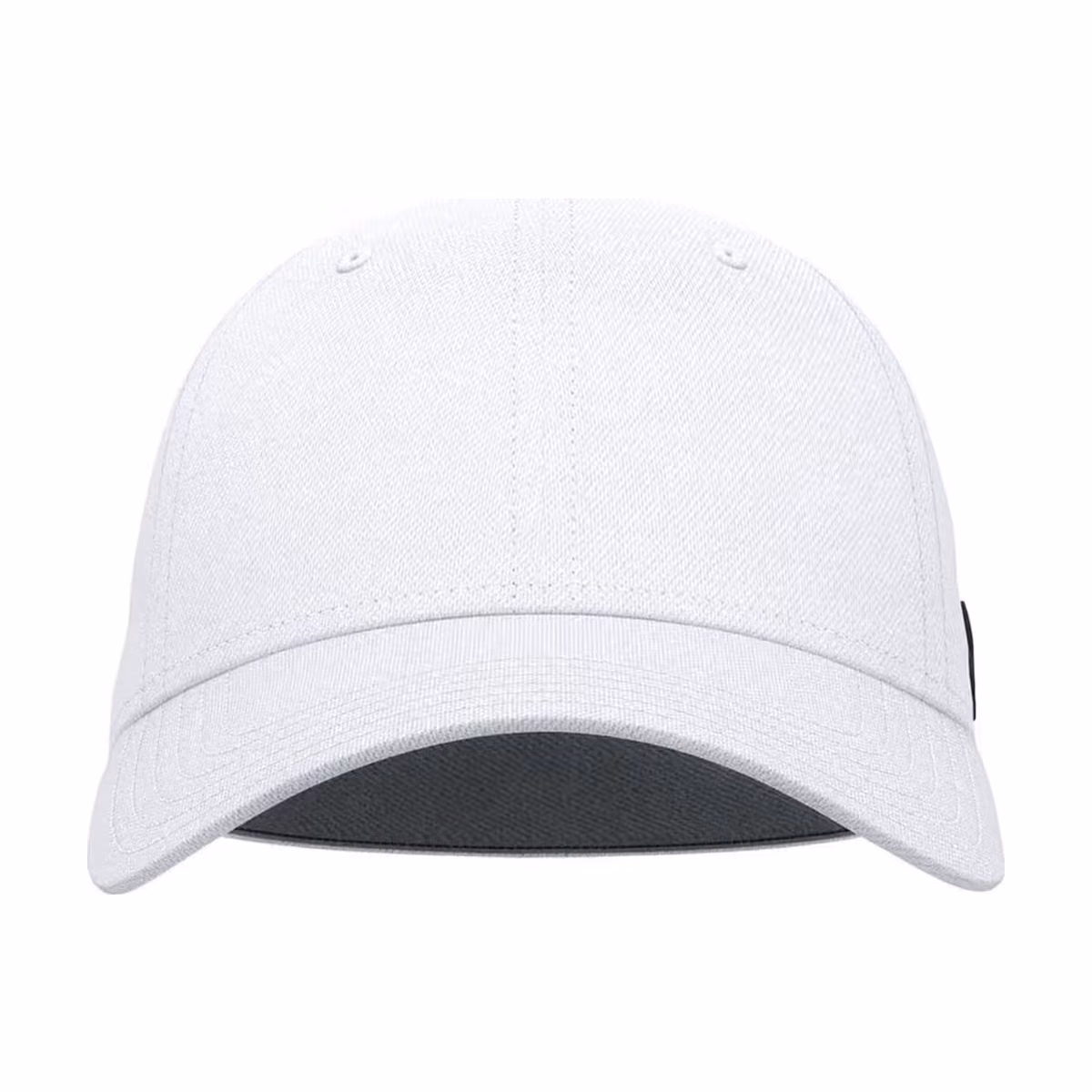 Custom Under Armour Team Blitzing Cap - White/ Black front