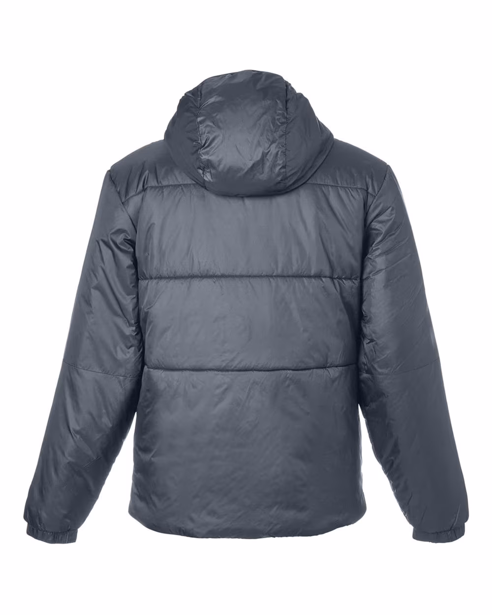 Custom Under Armour Men's LW Insulated Jacket - Castlerock/ White flat back