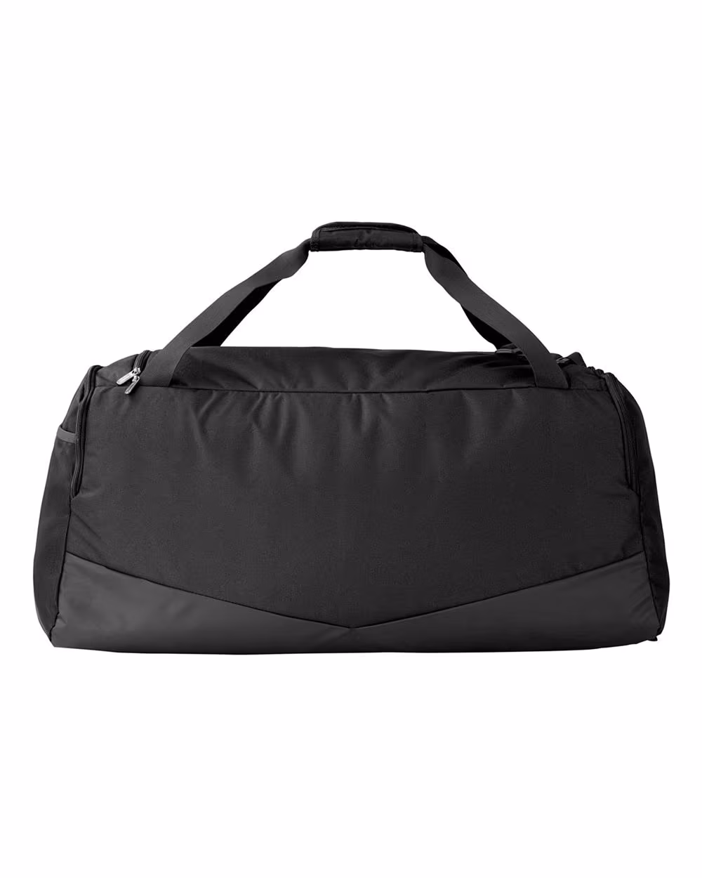 Custom Under Armour Undeniable 5.0 LG Duffel Bag - Black/ Metallic Silver back