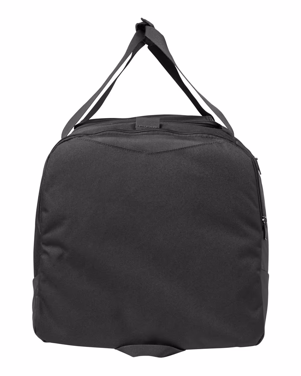 Custom Under Armour Undeniable 5.0 LG Duffel Bag - Black/ Metallic Silver side