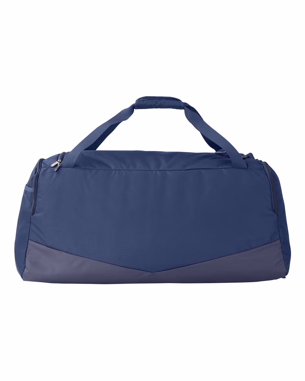 Custom Under Armour Undeniable 5.0 LG Duffel Bag - Midnight Navy/ Metallic Silver back