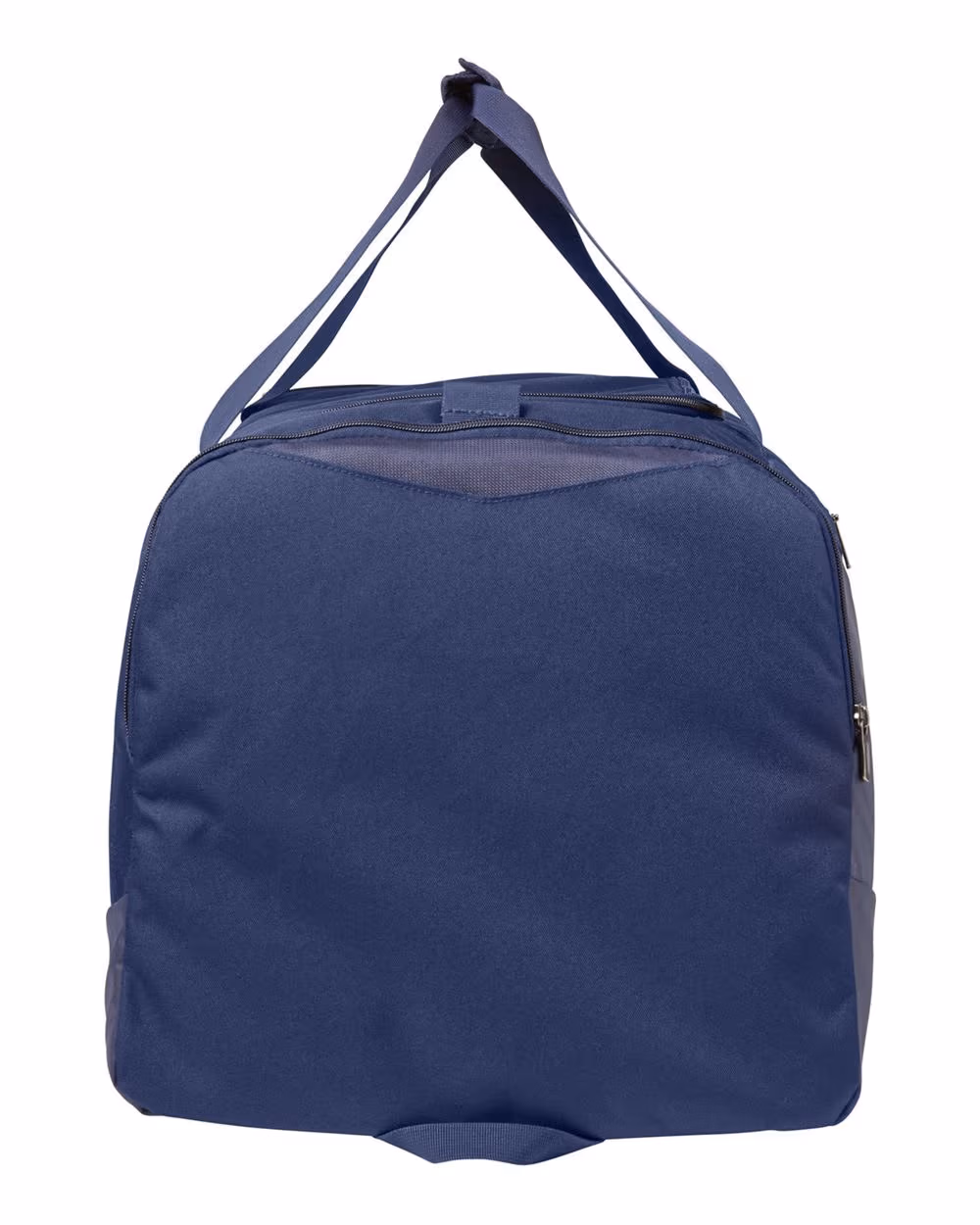 Custom Under Armour Undeniable 5.0 LG Duffel Bag - Midnight Navy/ Metallic Silver side