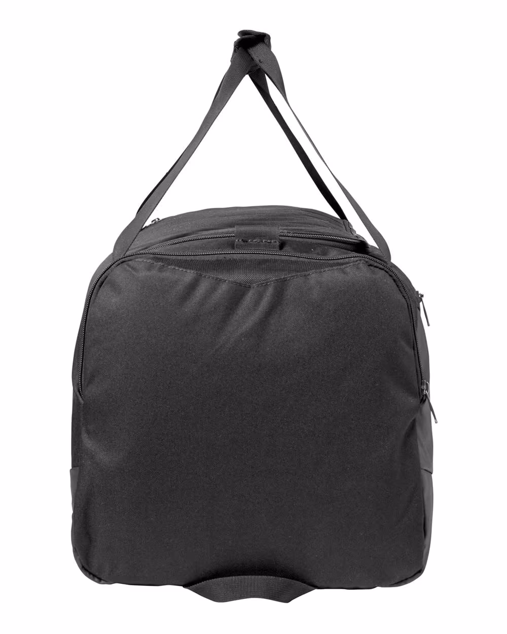 Custom Under Armour Undeniable 5.0 MD Duffel Bag - Black/ Metallic Silver side