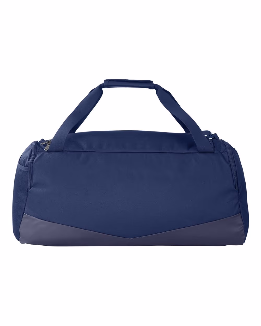 Custom Under Armour Undeniable 5.0 MD Duffel Bag - Midnight Navy/ Metallic Silver back