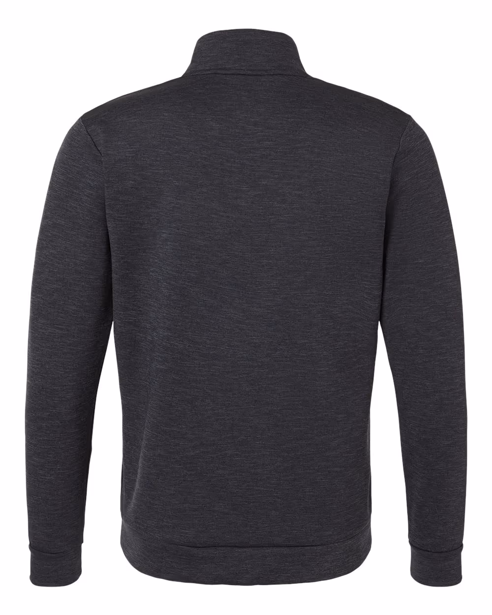 Custom Under Armour Men's Drive Midlayer Quarter-Zip Pullover - Black/ Black flat back
