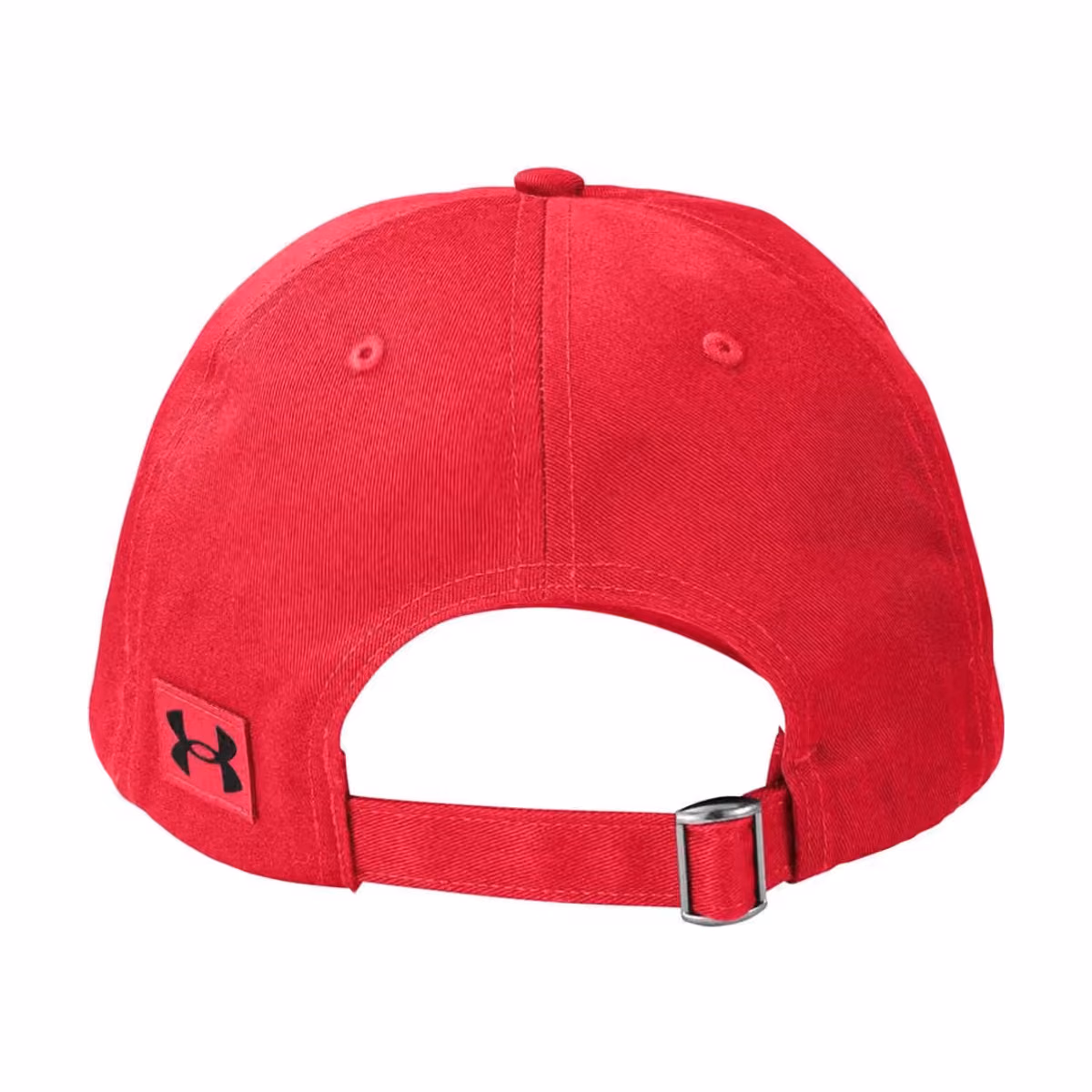 Custom Under Armour Team Chino Cap - Red/ Red/ Black back