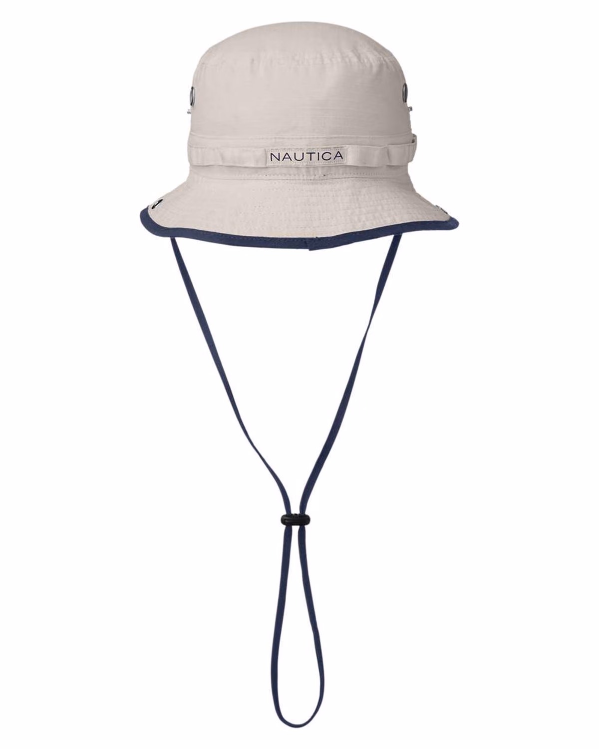 Custom Nautica Bucket Hat - Stone - back