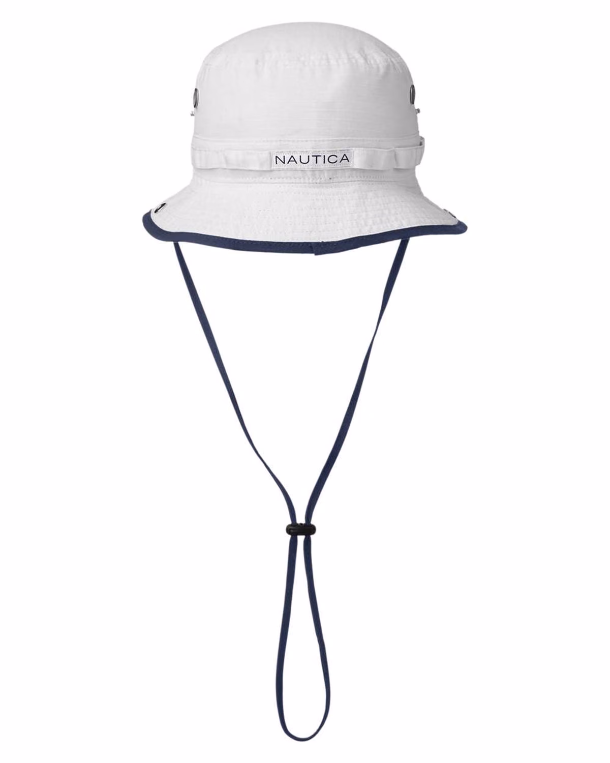 Custom Nautica Bucket Hat - White - back