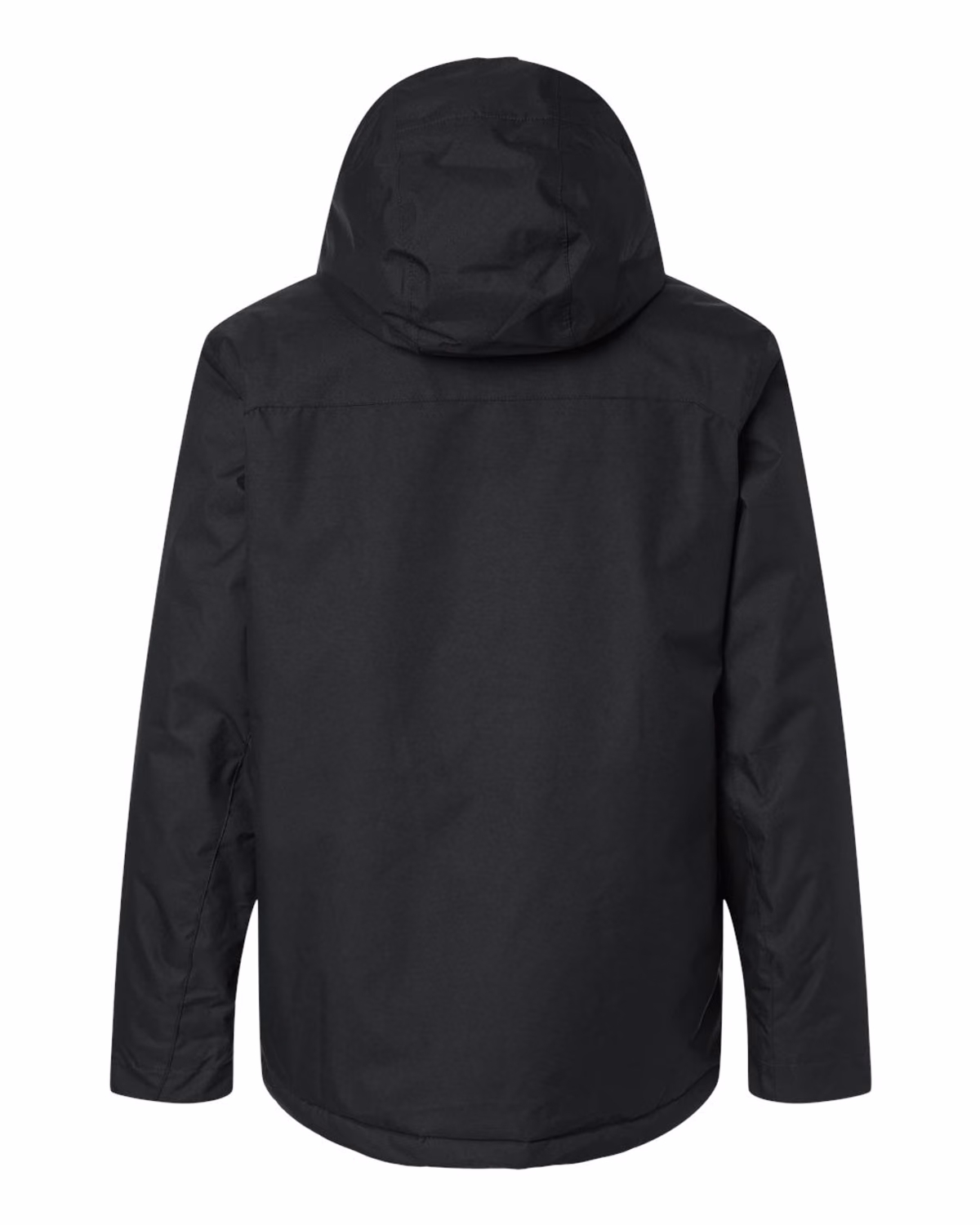 Custom Columbia Men's Tipton Peak™ III Insulated Hooded Jacket - Black - back