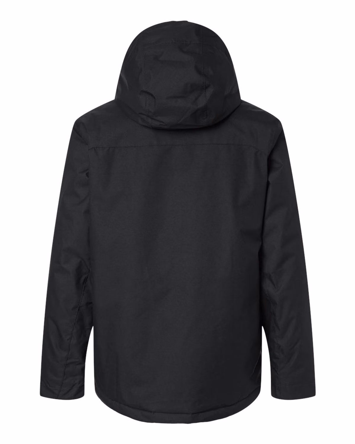 Custom Columbia Men's Tipton Peak™ III Insulated Hooded Jacket - Black - back